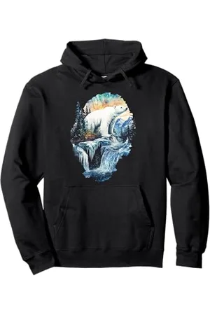 Bear Design Orso Felpa con Cappuccio
