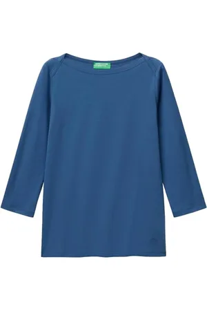 Benetton Maglia M/L 3GA2E16A1 T-Shirt, , S Donna