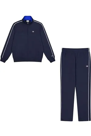 Champion Legacy-Full Zip Sweatsuit with Logo Tuta, (BS501), L Uomo