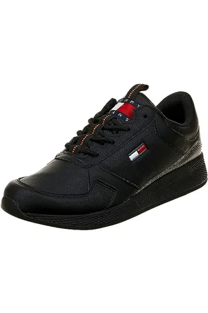 Tommy Hilfiger Sneakers da Runner Uomo Scarpe, (Black), 44