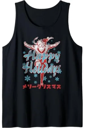 Naruto Shippuden Happy Holidays Christmas Anime Canotta