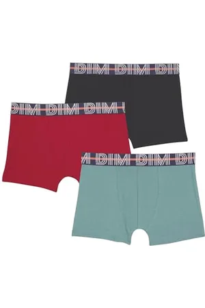 Dim Eco Coton Stretch garçon X3 Boxer, , 8 Anni Bambini e Ragazzi