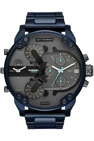Diesel Orologio Cronografo Quarzo Uomo con Cinturino in Acciaio Inox DZ7414