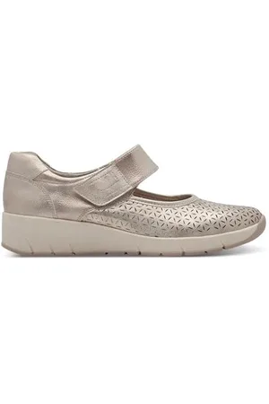 Jana Damen Halbschuhe mit Klettverschluss Vegan, Scarpe da Ginnastica Donna, , 38 EU