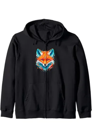 Fox Volpe Felpa con Cappuccio