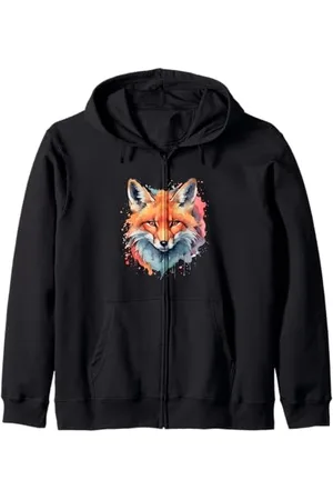 Fox Volpe Felpa con Cappuccio