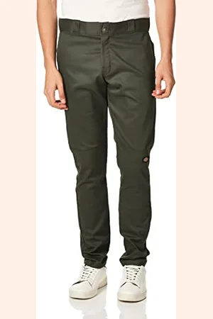 Dickies Mens Skinny Fit Double Knee Work Pants