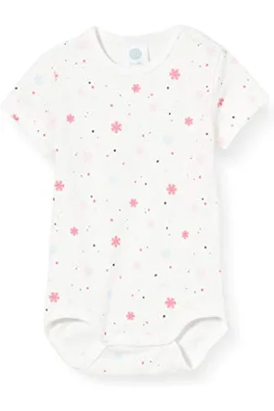 Sanetta Kurzarmbody Broken White Set di Biancheria per Bambino e Neonato, Beige, 56 Bimba