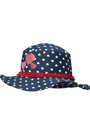 Playshoes Cappello Da Sole Con Protezione Uv, Copricapo con cuffia da bagno Bambine e ragazze, , 51