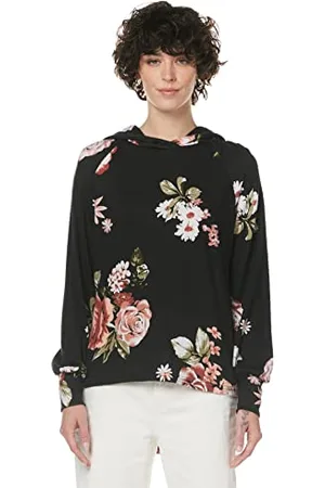 ONLY Onlelcos Emma L/S-Felpa con Cappuccio Maglia a Maniche Lunghe, , S Donna