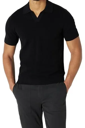 Amazon Pullover Polo in Maglia a Maniche Corte, vestibilità Classica Uomo, , M