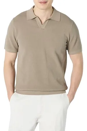 Amazon Pullover Polo in Maglia a Maniche Corte, vestibilità Classica Uomo, , XXL