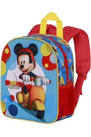 Disney Topolino Scooter-Zainetto 3D Elite, Blu, 25 x 30 cm, Capacità 7 L