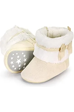 Sterntaler Scarpine da Bambino con Fiocco, Scarpe da Neonato Bimba 0-24, , 20 EU