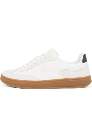 Tommy Hilfiger TH Heritage Sneaker FW0FW08643, Basso Top Donna, White (Ancient White), 41 EU