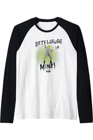 BEETLEJUICE Betelegeuse Is Mine Maglia con Maniche Raglan