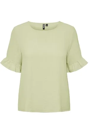 Pieces® Pcarianna 2/4 O-Neck Top T-Shirt, , M Donna