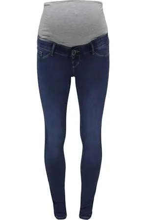 ONLY MATERNITY OLMROYAL Life SK MBD Jeans DNM Noos, Medium Blue Denim, S Donna