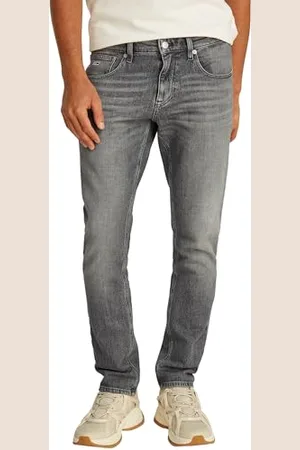 Tommy Hilfiger Uomo Jeans Scanton Slim Fit, Grigio ( Grey), 30W/33L