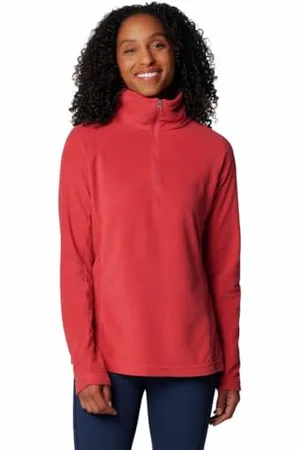 Columbia Glacial 4 Mezza Zip Pull Over in Pile, , M Donna