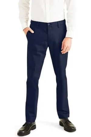 Dockers Signature Stain Defender Slim Creased, Pantaloni Uomo, , 40W / 34L