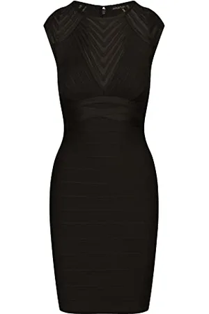 Apart Apart-Abito Elasticizzato con Cuciture Decorative Vestito per Occasioni Speciali, , M Donna