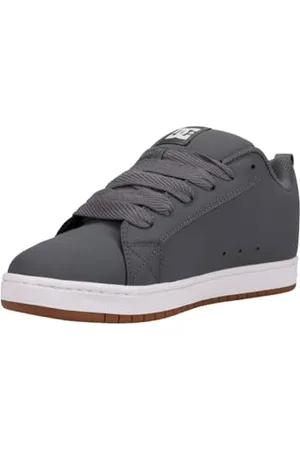 Dcshoes Court Graffik, Scarpe da Ginnastica Uomo, Grigio/Bianco, 43 EU
