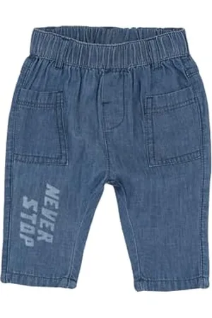chicco Pantaloni Jeans Bambina e Bambino, Pantaloni Leggeri Effetto , Ideali per la Primavera e l