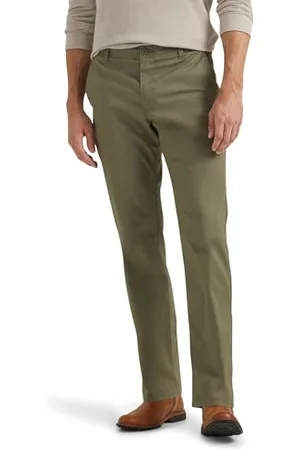 Lee Pantaloni Casual da Uomo Performance Series Extreme Comfort Slim Pantperformance, Oliva, W33 / L32