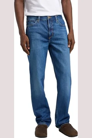Lee Uomo Jeans West, Regular Straight Fit, Straight Leg, , 34W / 32L