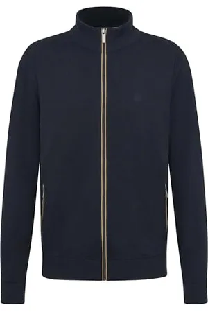 Bugatti 7600-75510c Maglione Cardigan, , 3XL Uomo