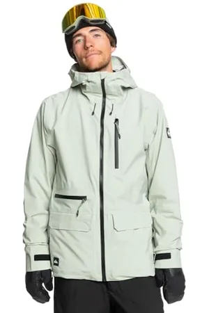 Quiksilver Quest Stretch 20k JK Giacca, Deserto Sage, XXL Uomo