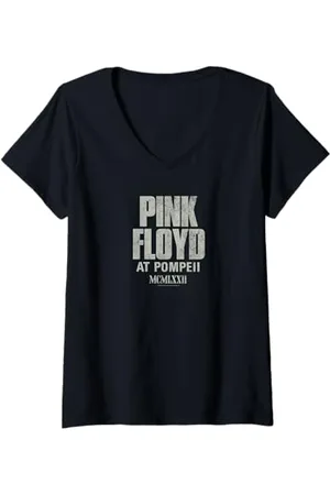 Pink Floyd Donna Live at Pompei Photo Collage Maglietta con Collo a V
