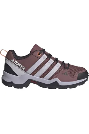 adidas Terrex AX2R Hiking Shoes, Scarpe da Trekking, Quiet Crimson/Silver Dawn/Amber Tint, 28 EU