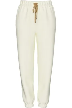Pieces® Pcchilli HW Heart Sweat Pants Jogging, White Pepper, XS Donna