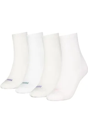 PUMA Heart Logo Calzino Corto, , 35-38 (Pacco da 4) da Donna