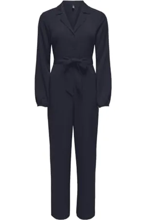 ONLY Onlnova Life Elite L/S Zira Jumpsuit sol Tuta Intera, , L Donna