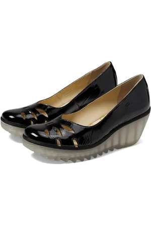 Fly London YUBI480FLY, Wedges Donna, Black, 41 EU