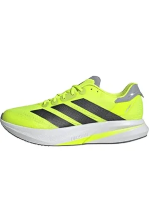 adidas Duramo Speed 2 Running Shoes, Scarpe da Corsa Uomo, Lucid Lemon/Core Black/Halo Silver, 46 EU