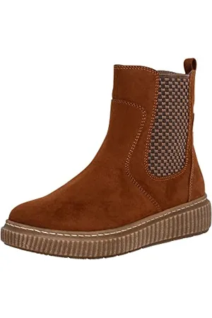 Jana 8-25461-29, Stivaletto Donna, Marrone ( COGNAC ), 40 EU Larga