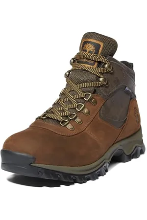 Timberland Mt. Maddsen Mid Leather WP, Chukka Boot Uomo, Dark Brown, 43 EU