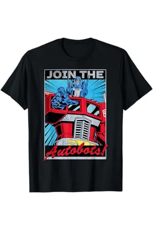 TRANSFORMERS Optimus Prime Join The Autobots Poster Maglietta