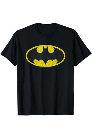 DC Comics Originals Batman Crackle Logo Maglietta