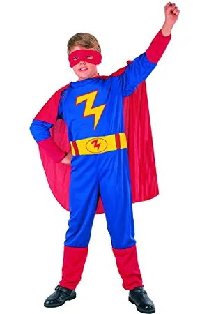 Fiori Paolo Ciao Eroe Super Hero Costume Bambino, Colore , L (7-9 Anni), 61175.L