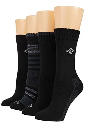 Columbia Moisture Control Stripe 4-Pack Black/Black Women
