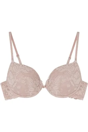 Women secret Bellissimo Reggiseno Classico Imbottito con Pizzo , 4B Donna