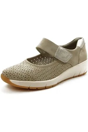 Jana Damen Halbschuhe mit Klettverschluss Vegan, Scarpe da Ginnastica Donna, , 39 EU