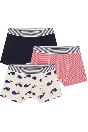 Petit Bateau A0dah Boxer, , 3 Anni (Pacco da 3) Bambino