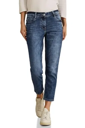 CECIL B378645 Jeans dal Taglio Casual, , 32W x 26L Donna