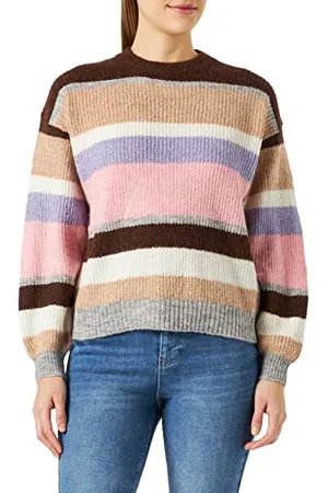 Ichi Ihkamara LS Stripe2 Maglione, , XS Donna